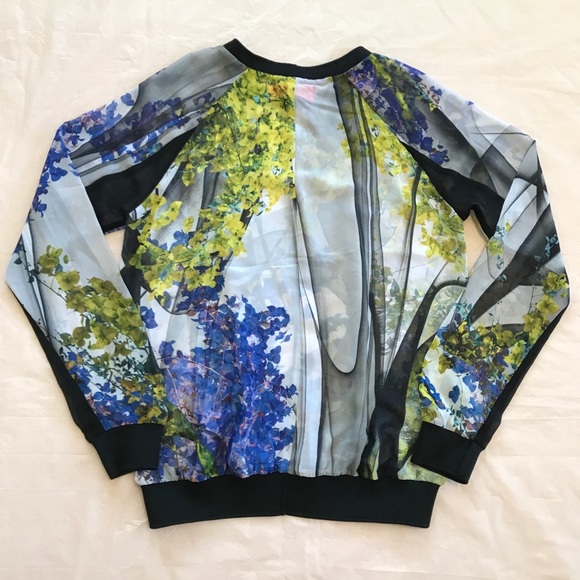 CLOVER CANYON Space Garden Chiffon Top - Picture 9 of 14